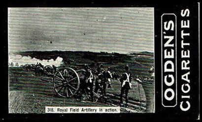 318 Royal Field Artillery in action